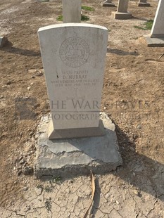 BAGHDAD (NORTH GATE) WAR CEMETERY - MURRAY, D